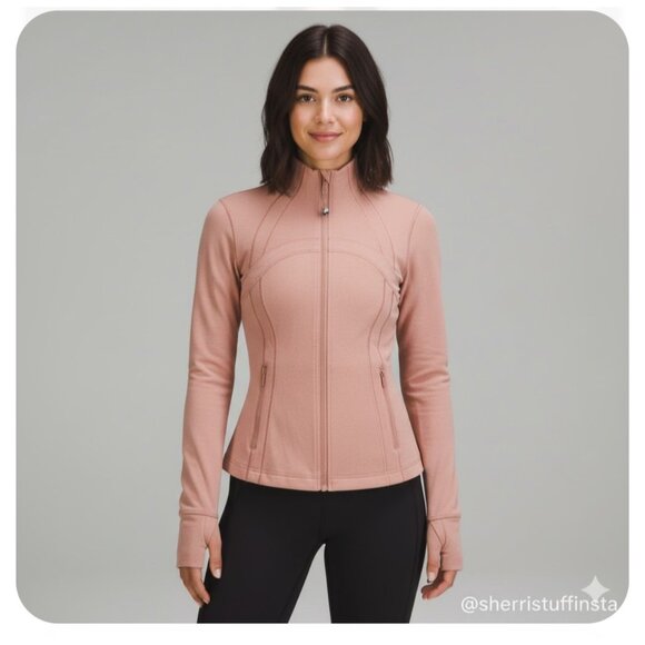EXCELLENT Lululemon Define Jacket Quicksand Full-Zip Yoga Athletic Size 6 - Picture 2 of 10